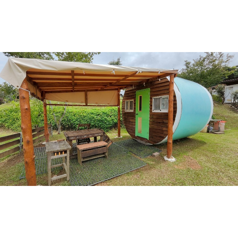 3人涵管屋大地綠